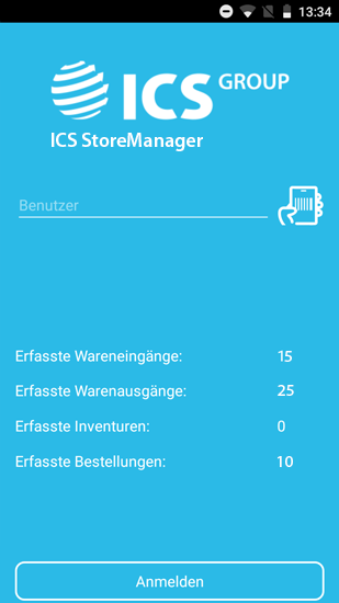 ICS StoreManager Datenerfassung