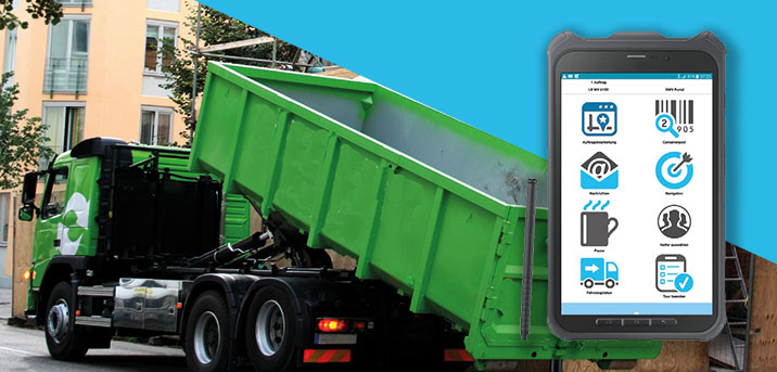 4mobile Container Management - The mobile solution for private and municipal waste disposal services